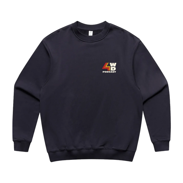 4WD podcast sweater