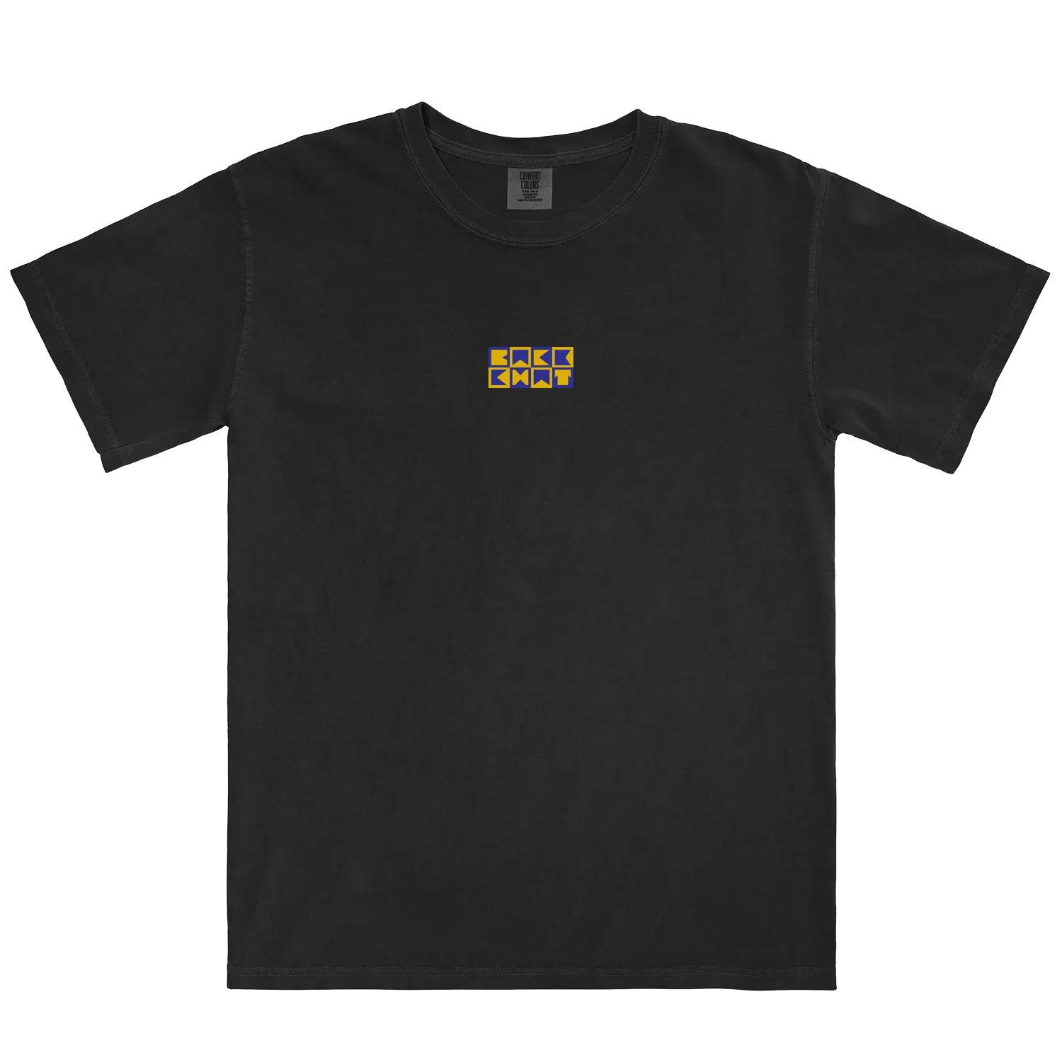 White front flat lay