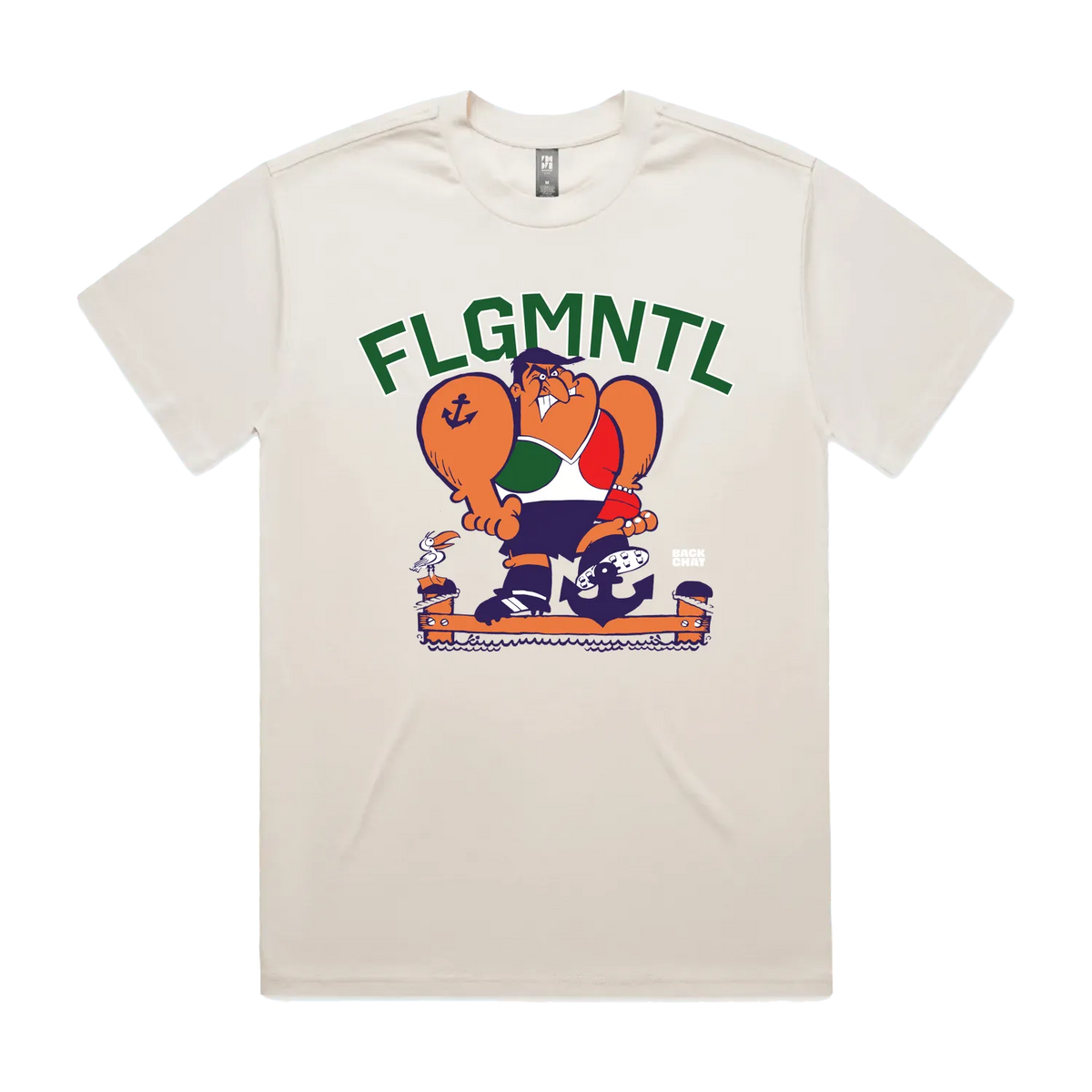 Ecru front flat lay