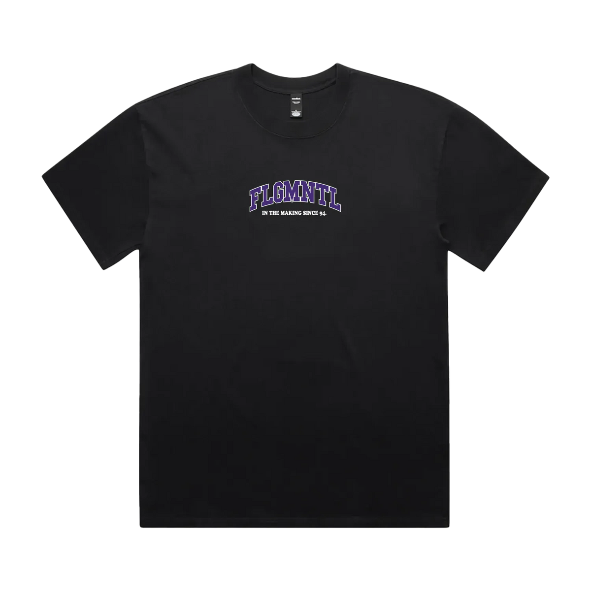 Faded Black front flat lay