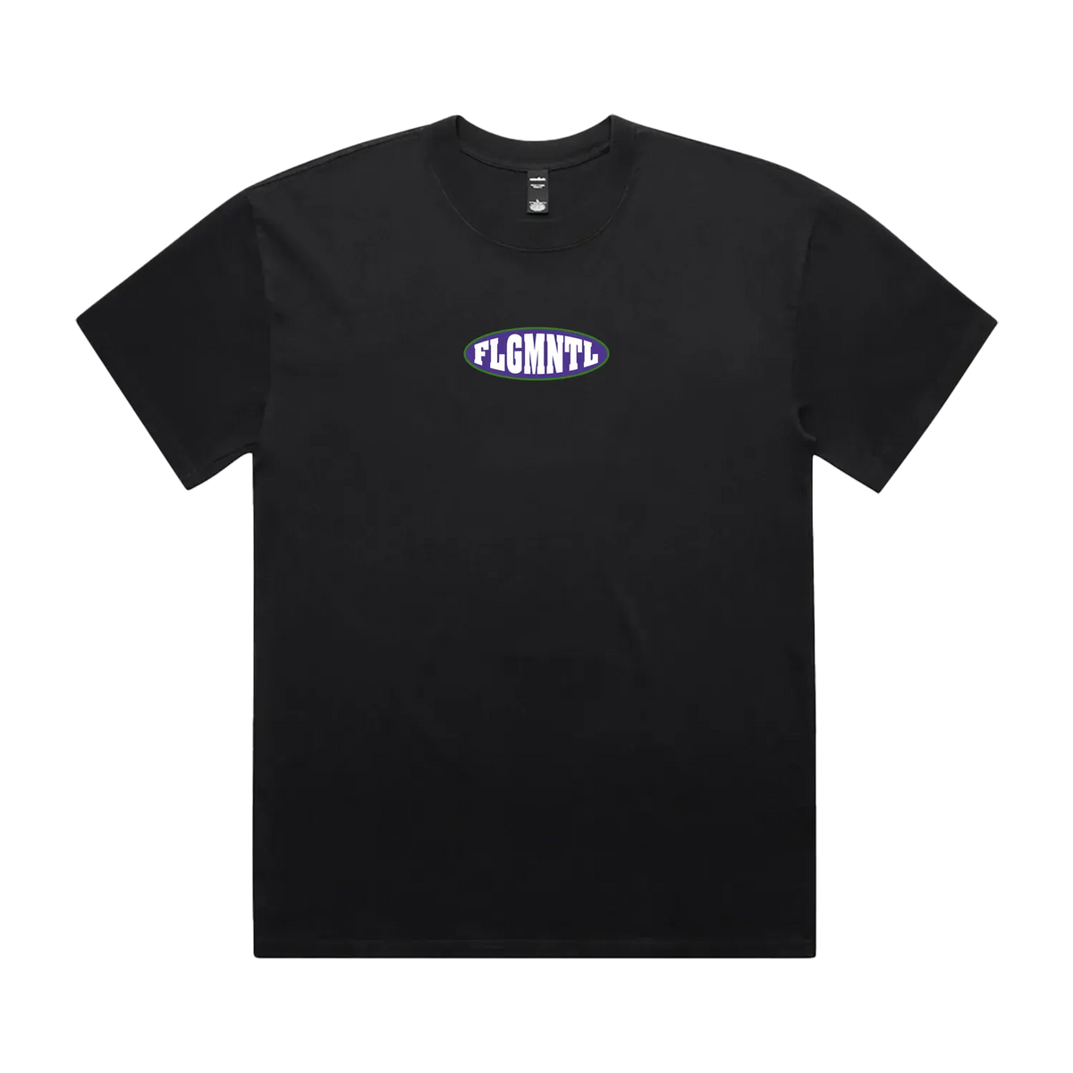 Faded Black front flat lay