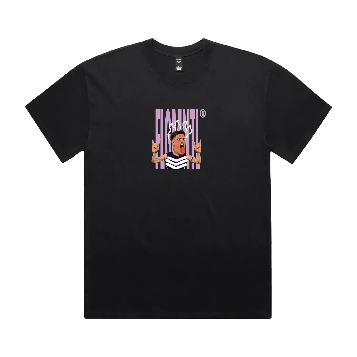 Faded White front flat lay