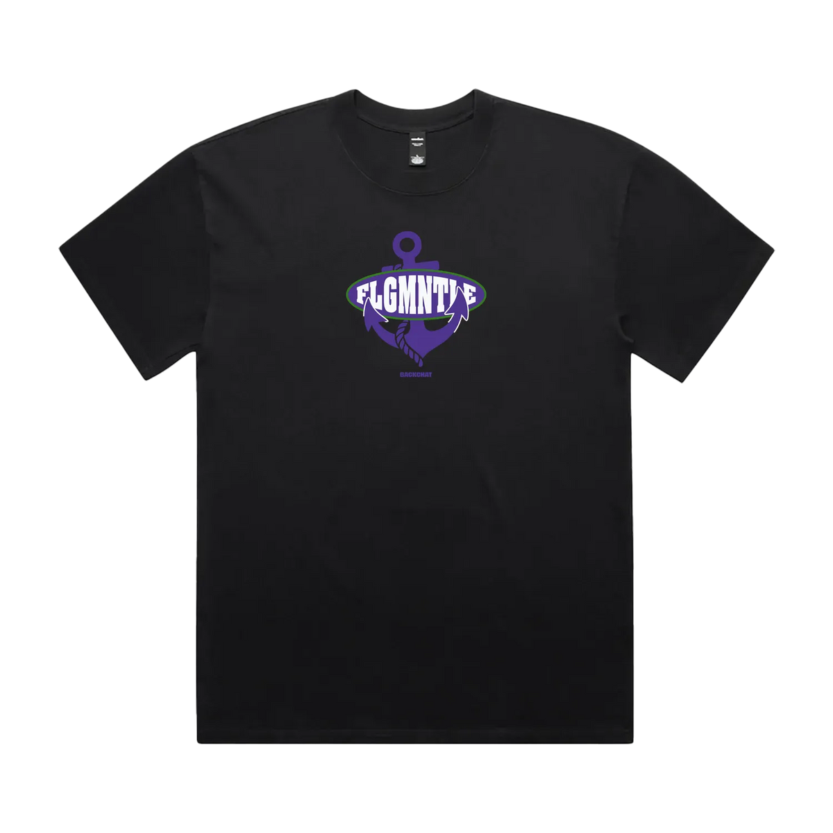 Faded Black front flat lay