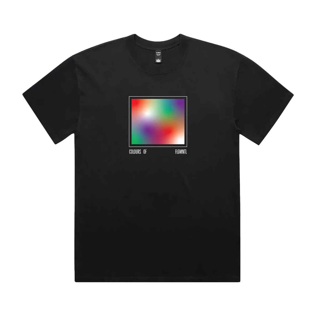 Faded Black front flat lay