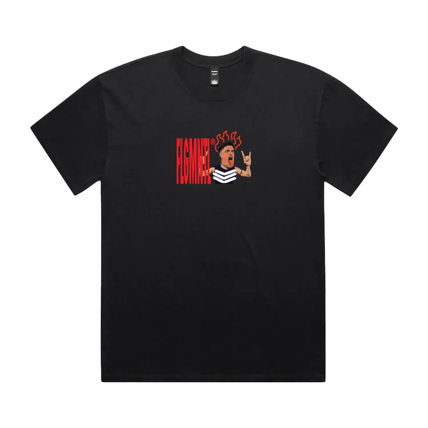 Faded White front flat lay