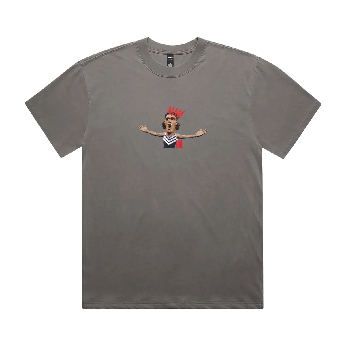 Faded Grey front flat lay