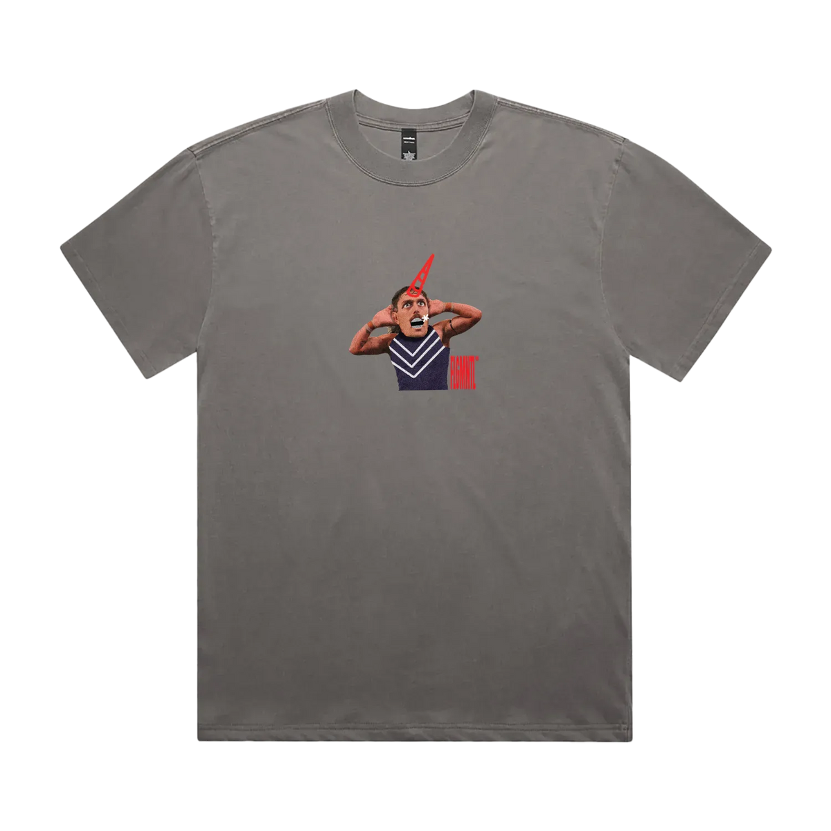 Faded Grey front flat lay