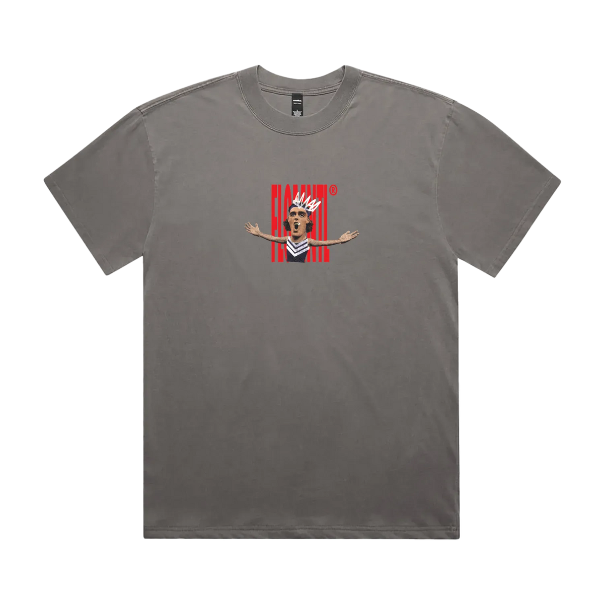 Faded Grey front flat lay