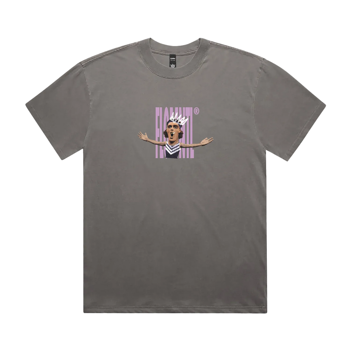 Faded Grey front flat lay
