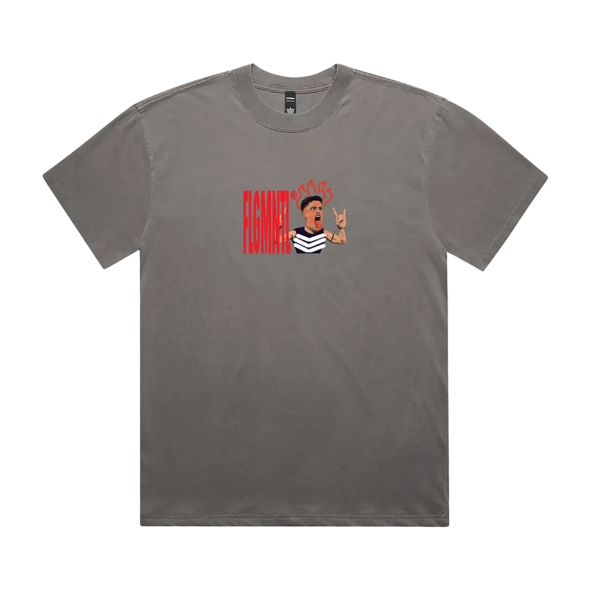 Faded Grey front flat lay