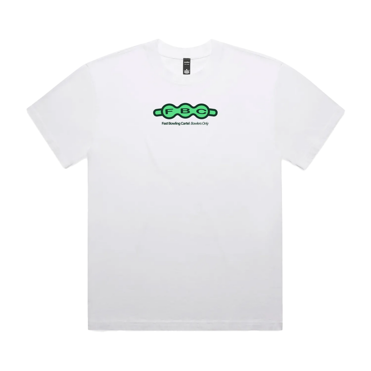 Faded White front flat lay
