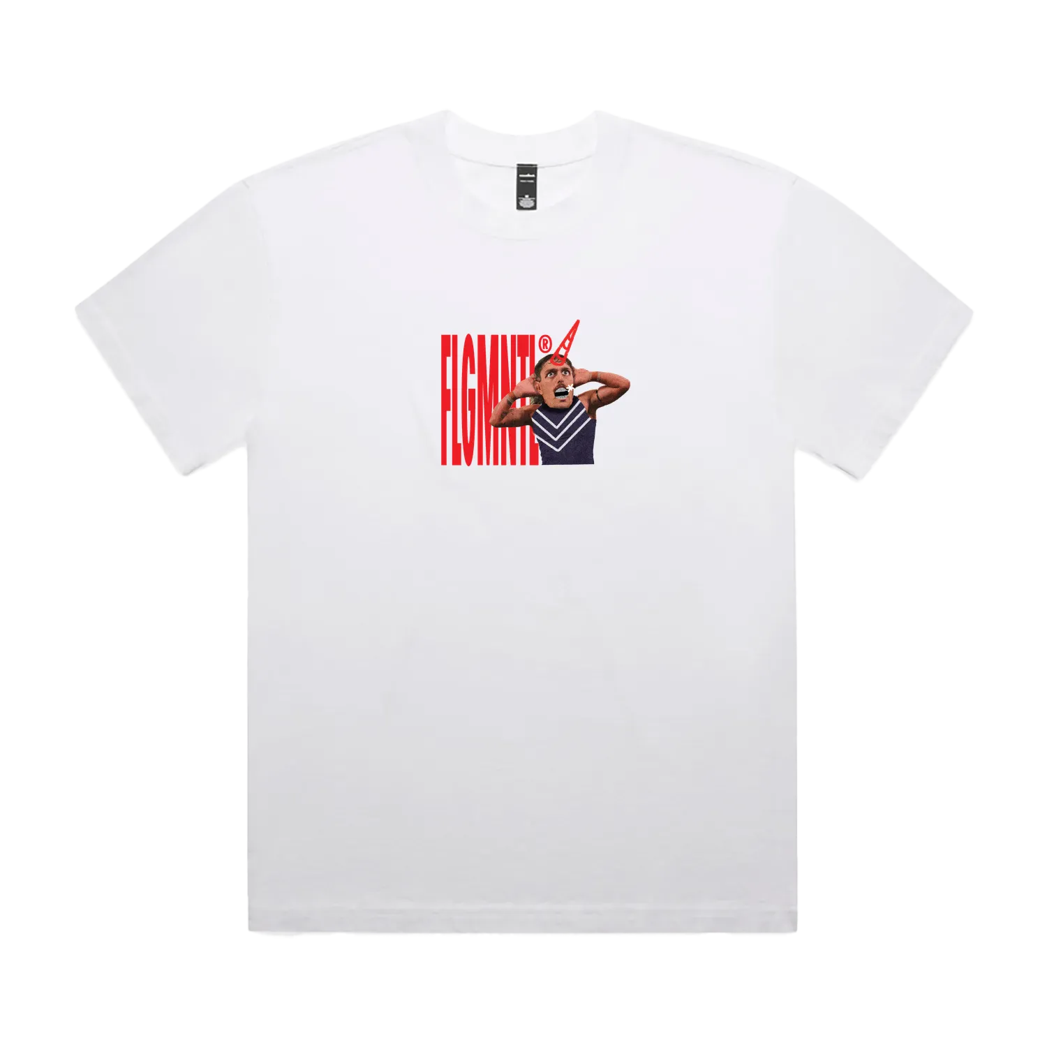 Faded Black front flat lay
