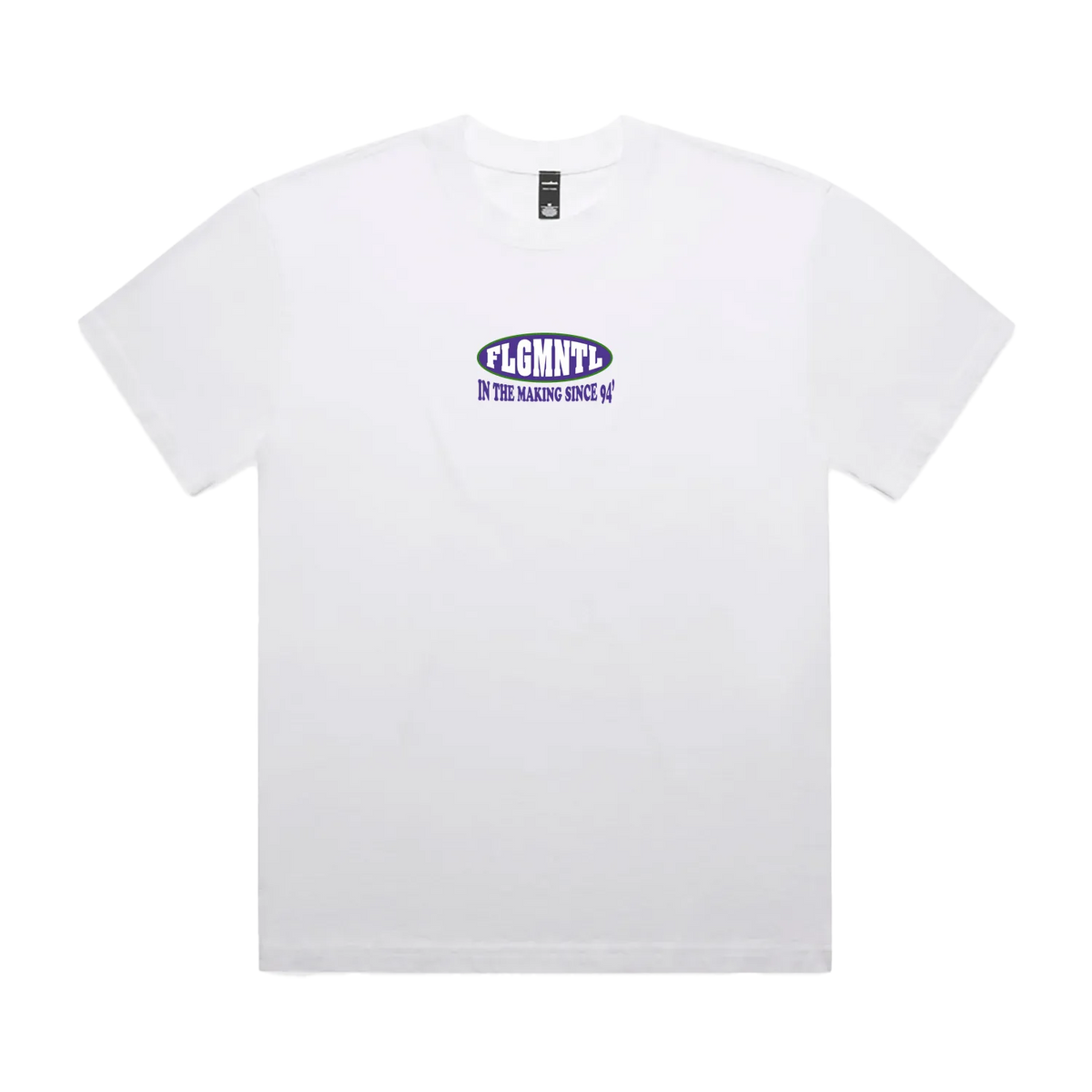 Faded White front flat lay