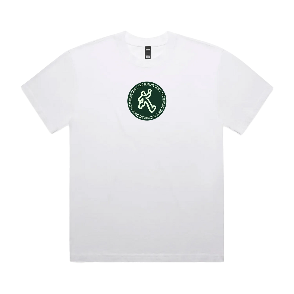 Faded White front flat lay