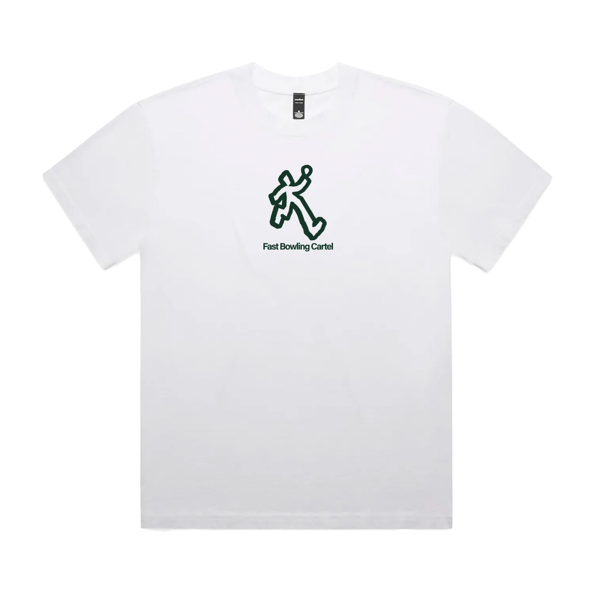 Faded White front flat lay