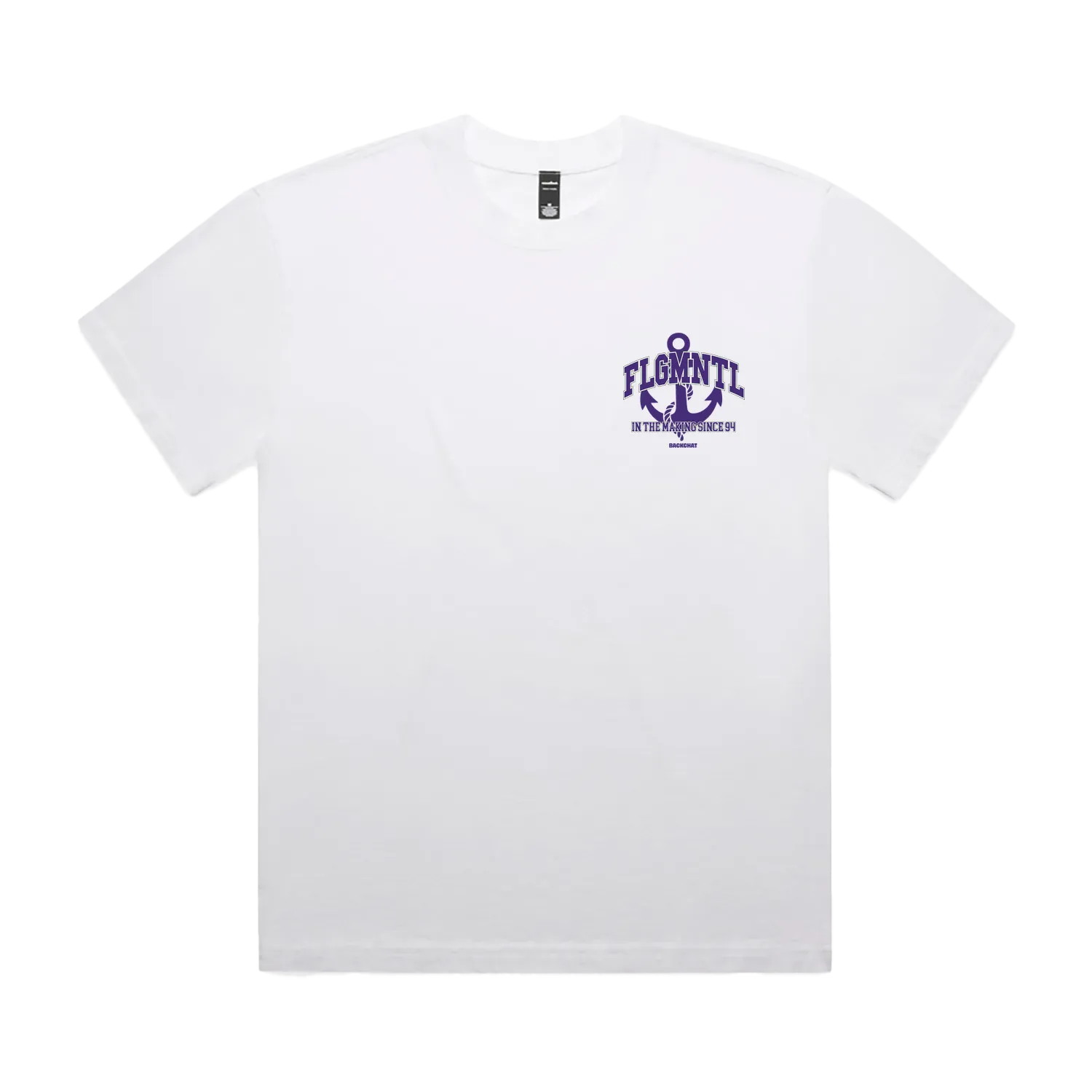 Faded White front flat lay