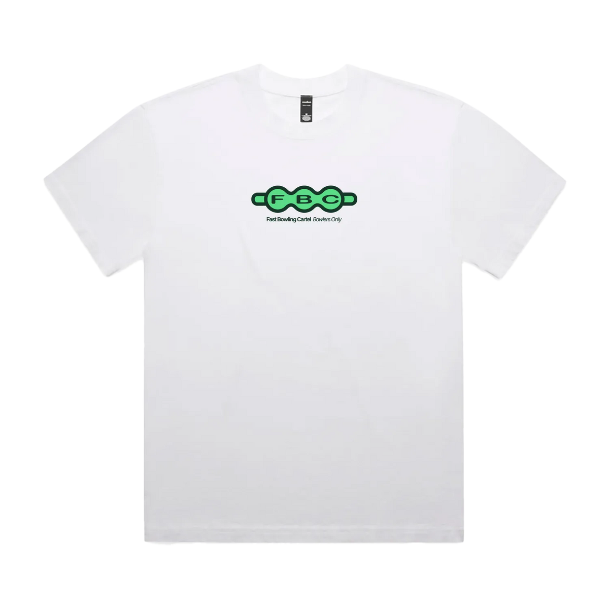 Faded White front flat lay
