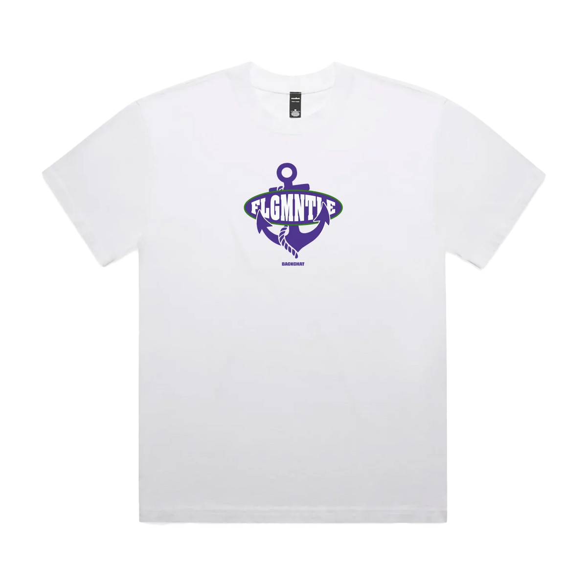 Faded White front flat lay