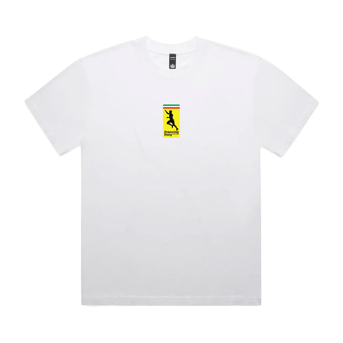 Faded White front flat lay