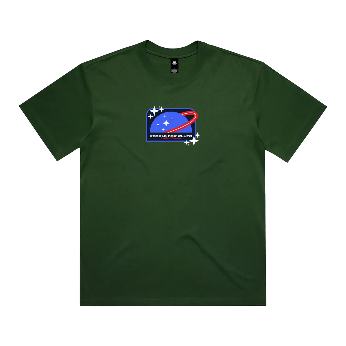 Forest Green front flat lay