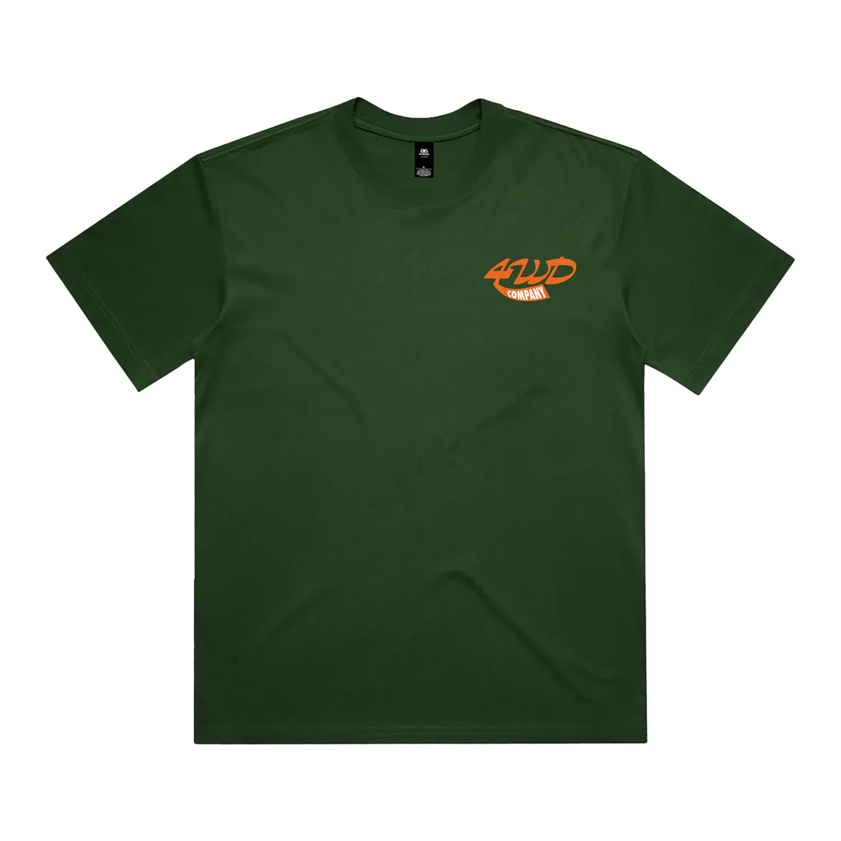 Forest Green front flat lay