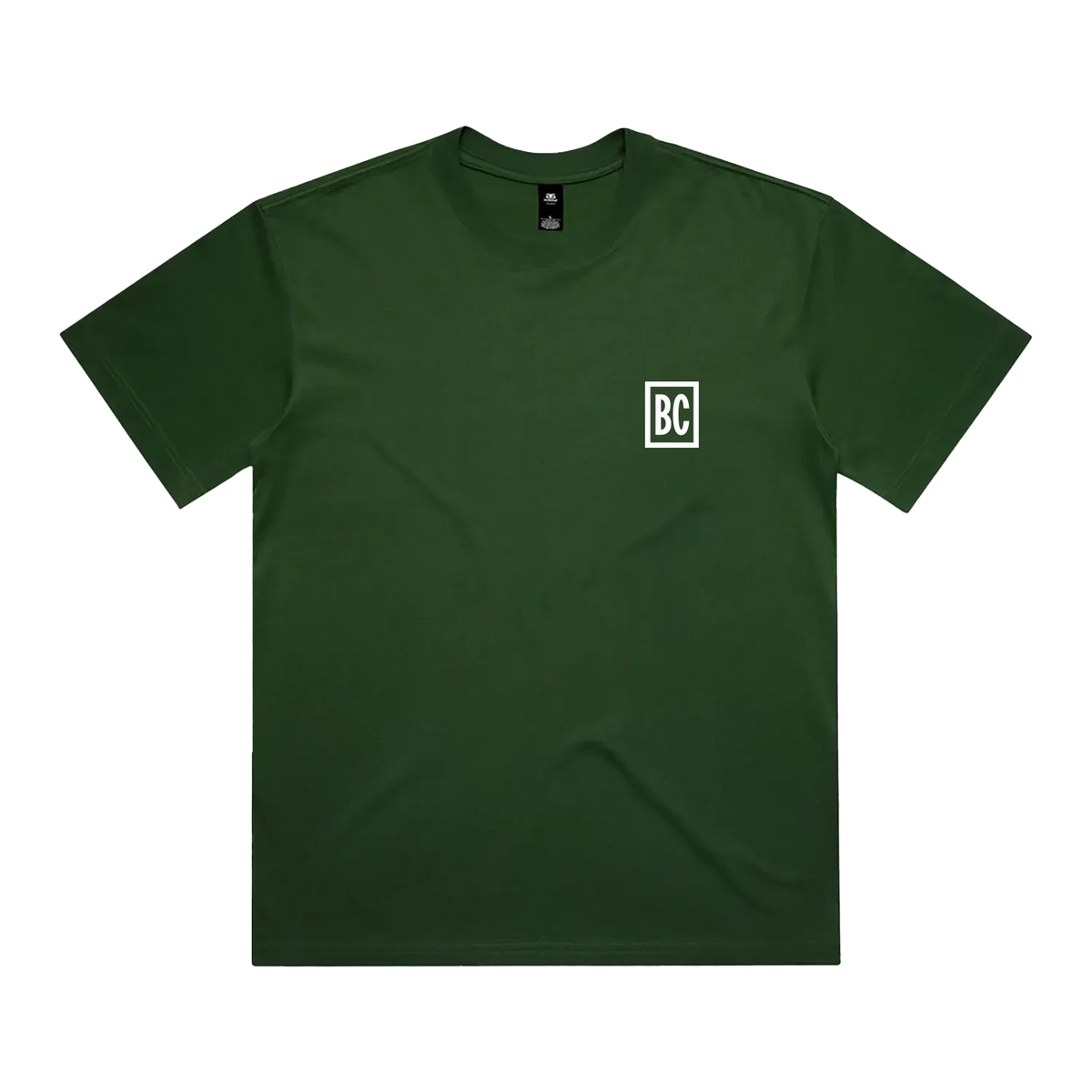 Forest Green front flat lay