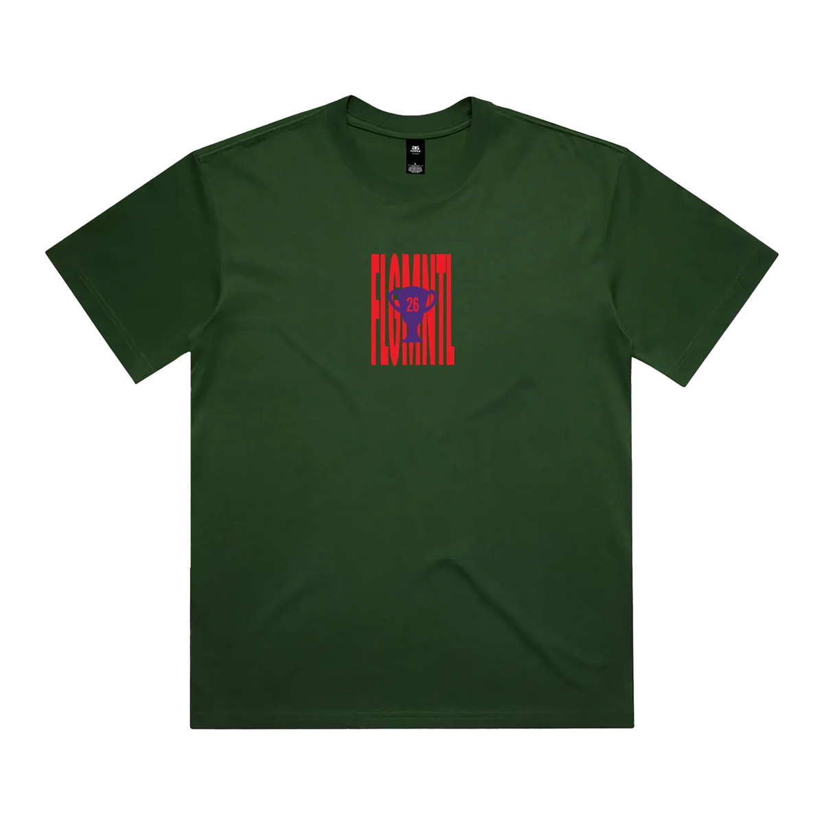 Forest Green front flat lay