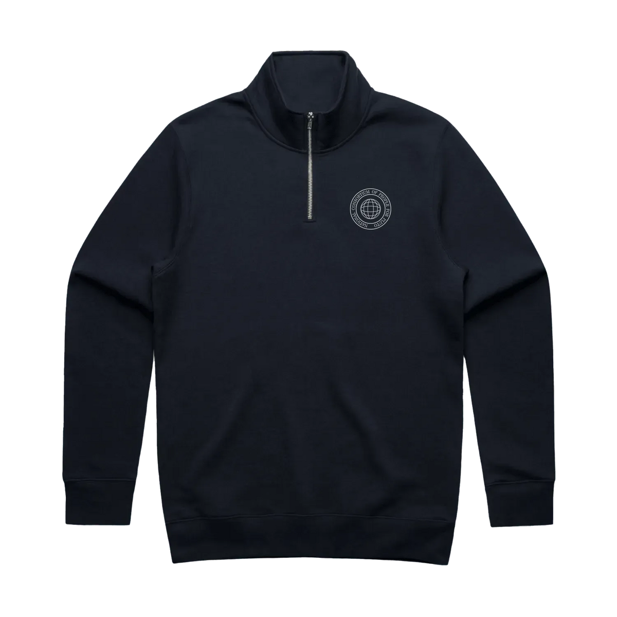 Navy front flat lay