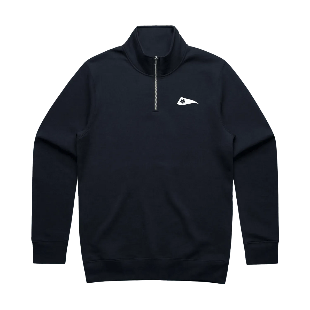 Navy front flat lay