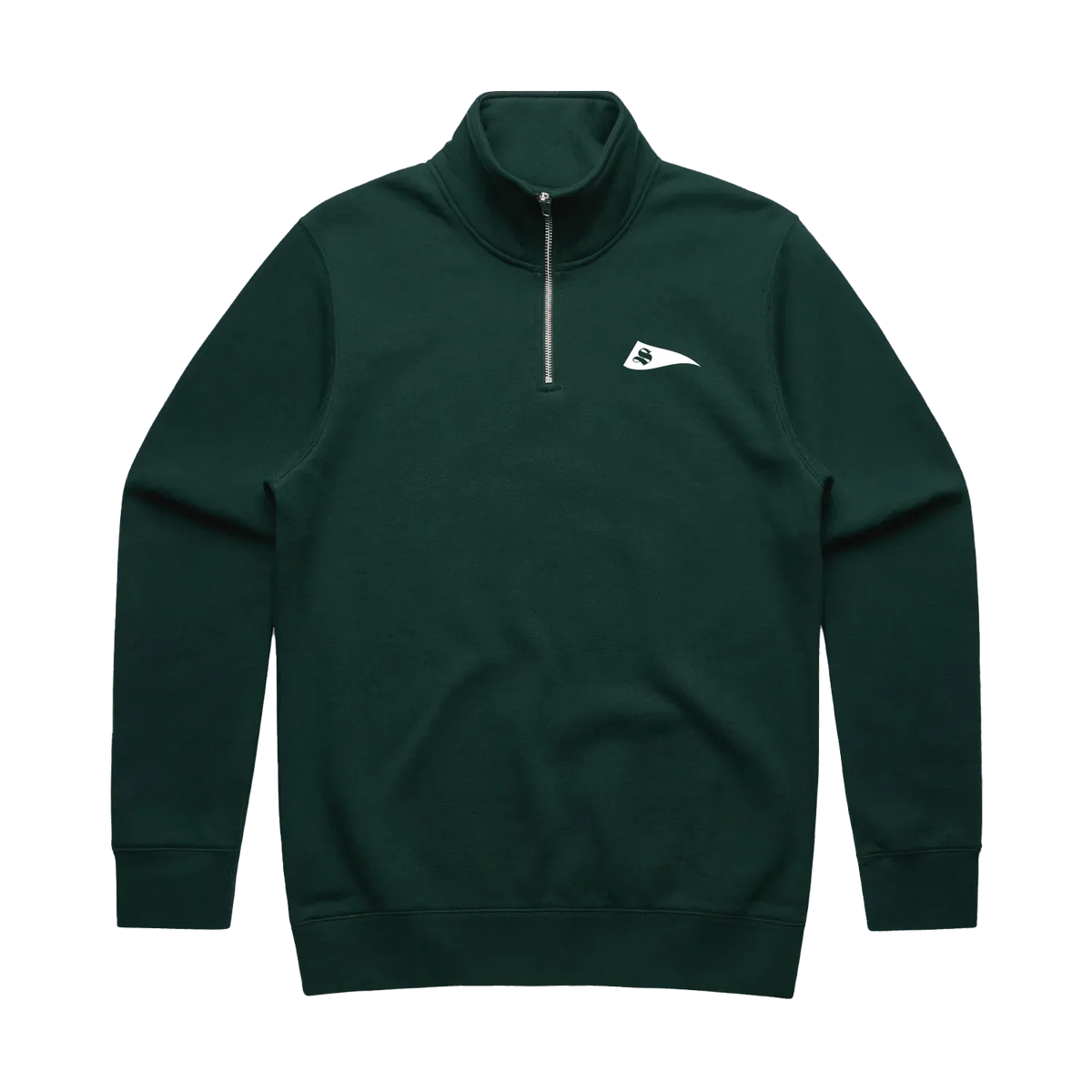 Pine Green front flat lay
