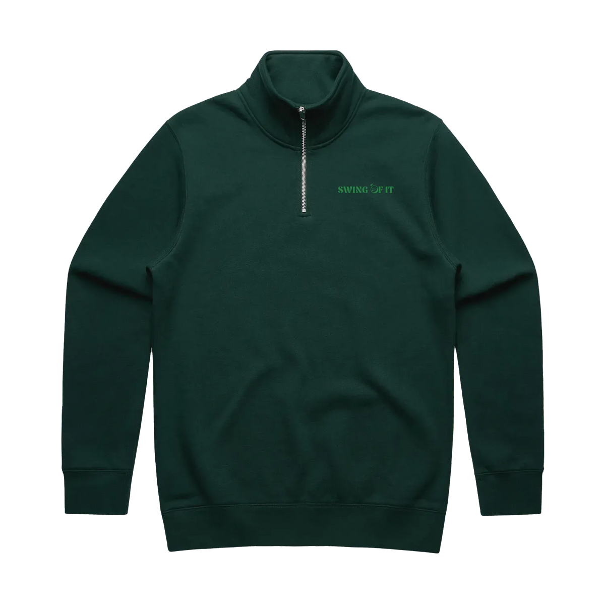 Pine Green front flat lay