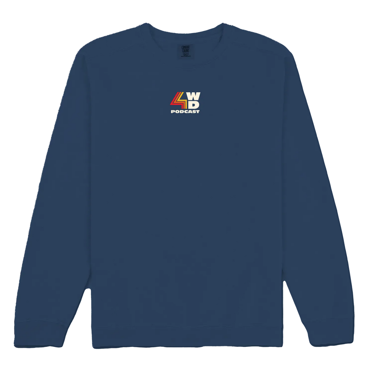 True Navy front flat lay