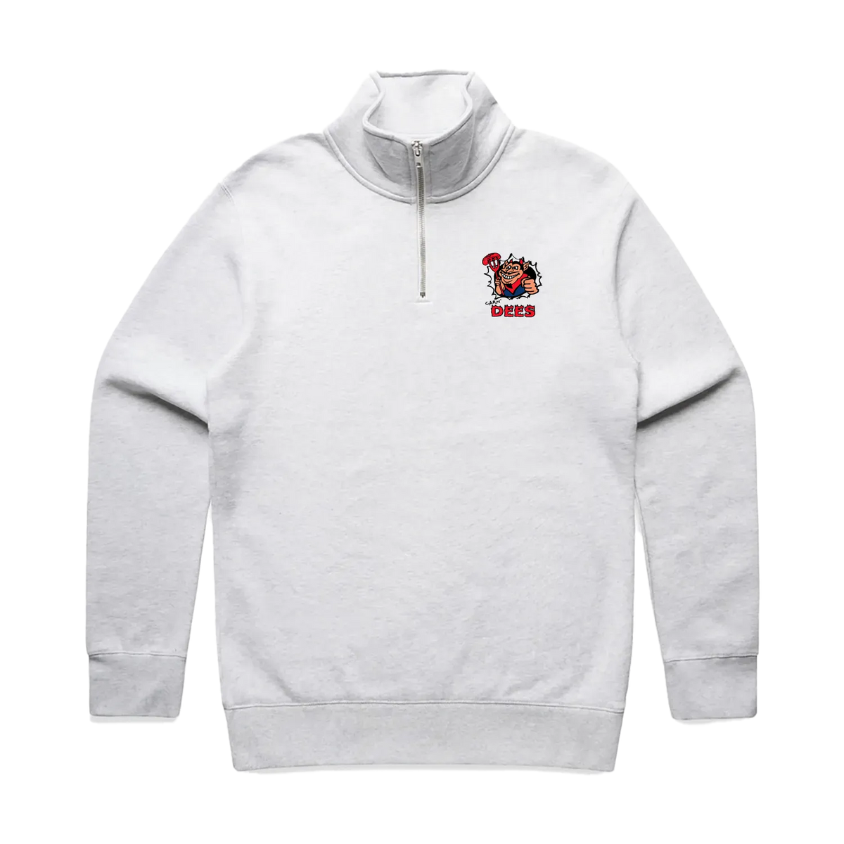 White Marle front flat lay