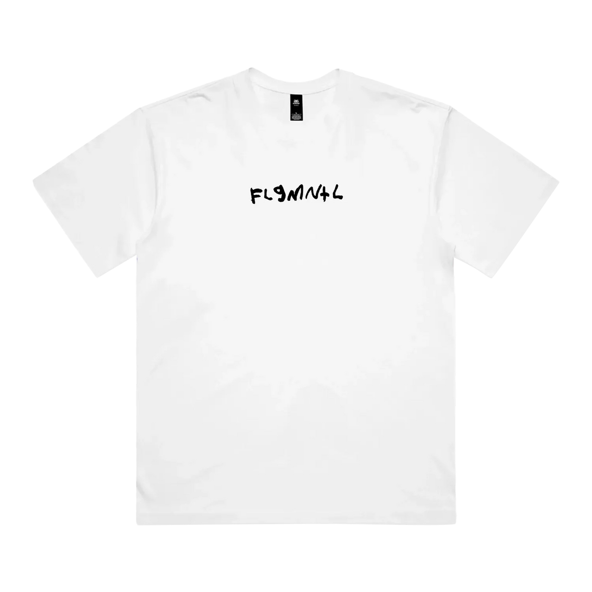 White front flat lay