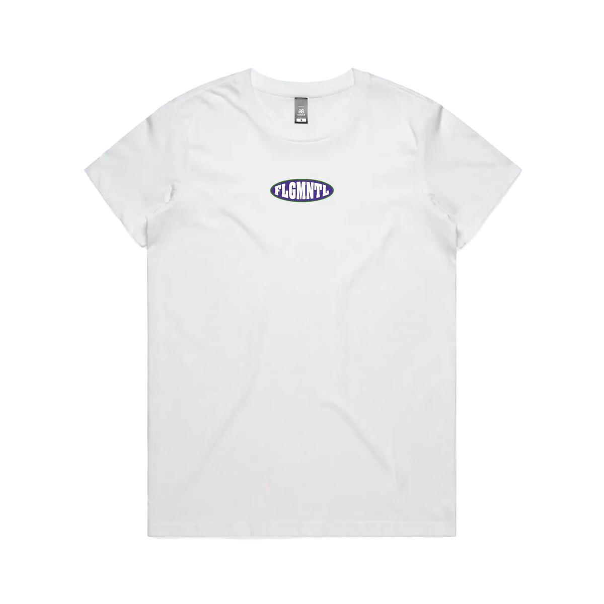White front flat lay