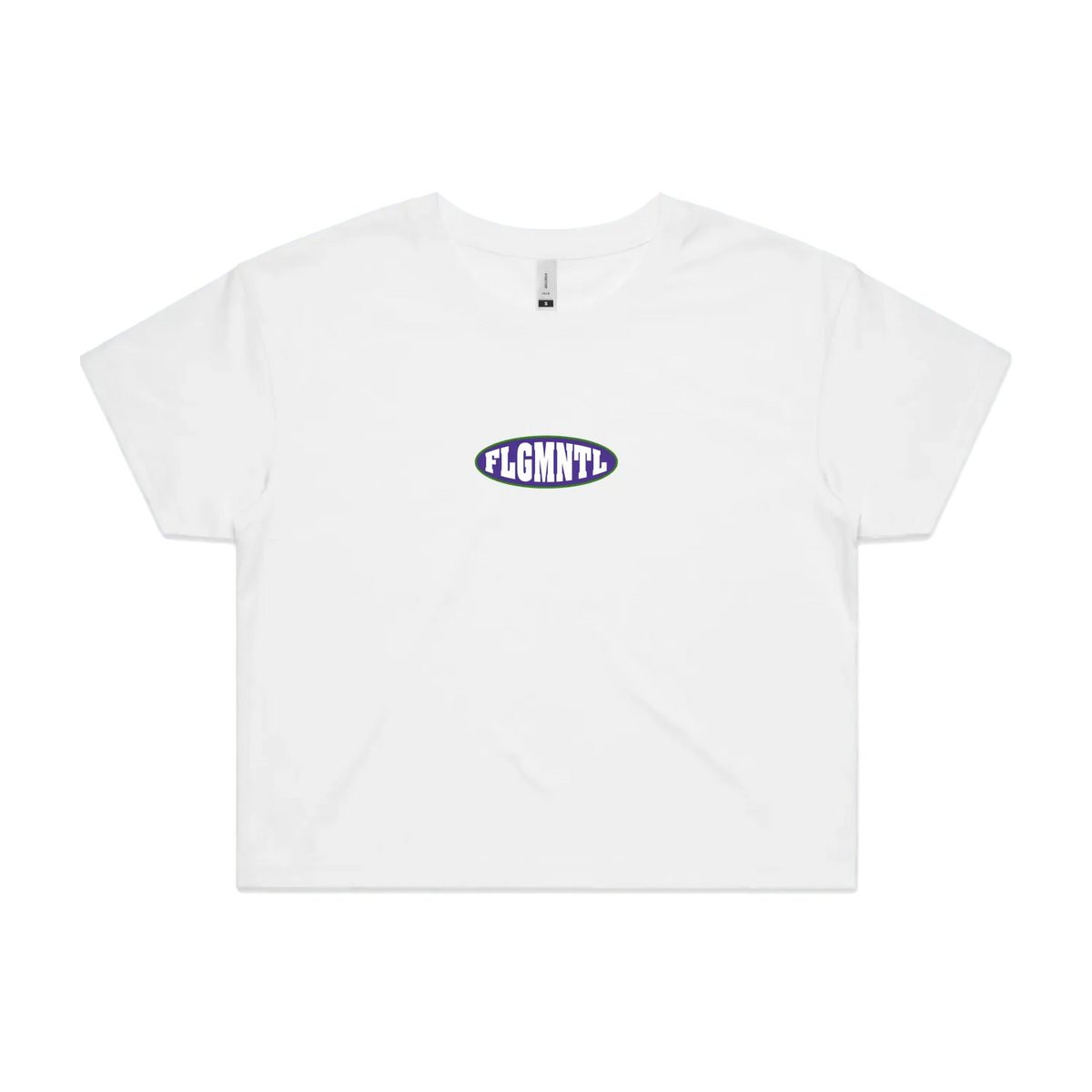 White front flat lay