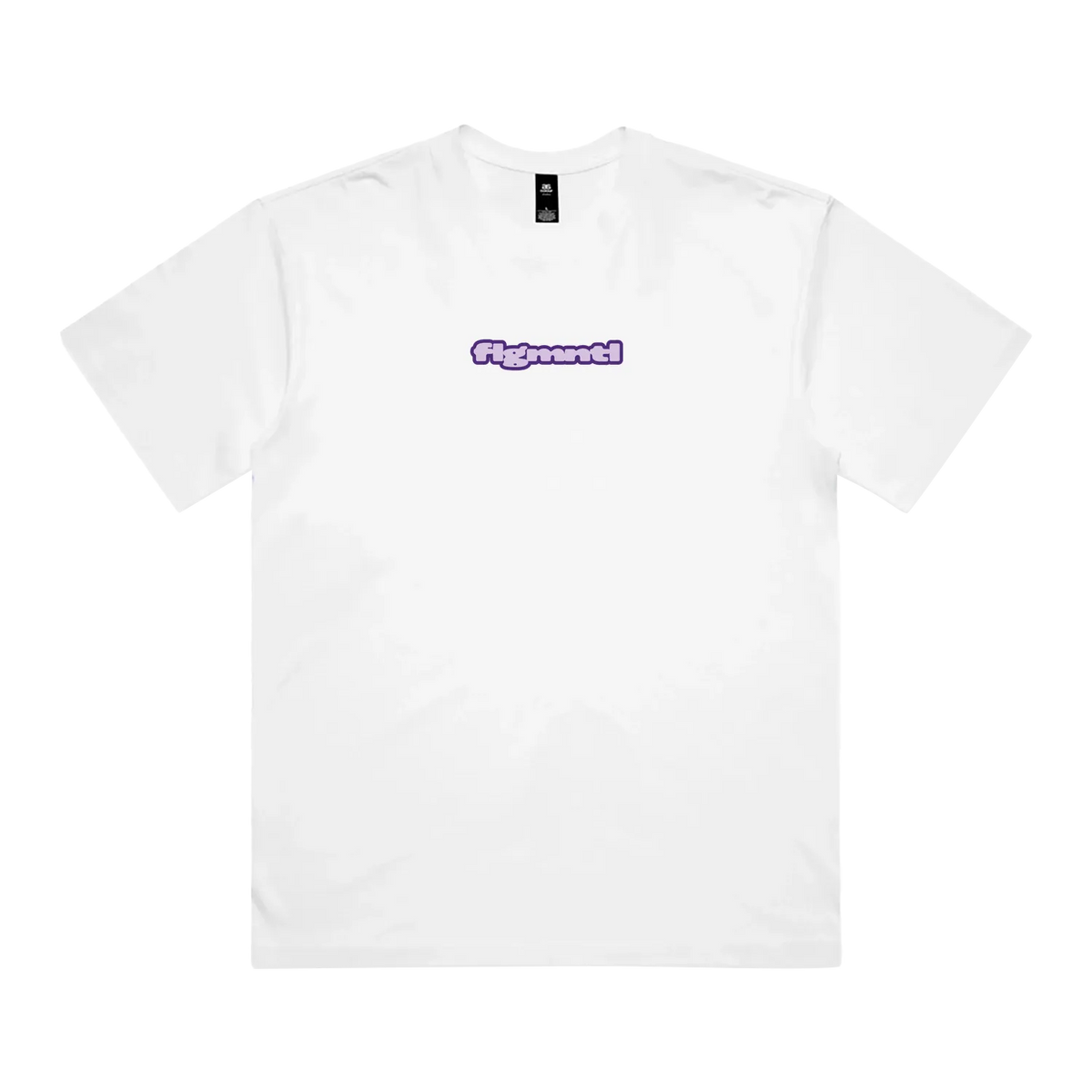 White front flat lay