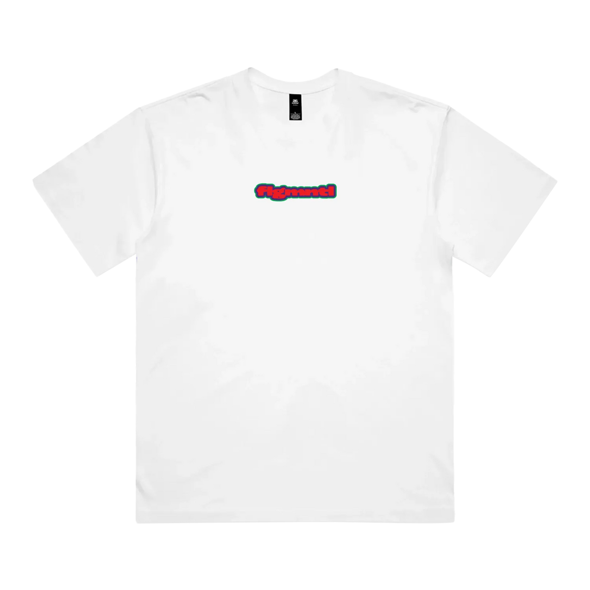 White front flat lay