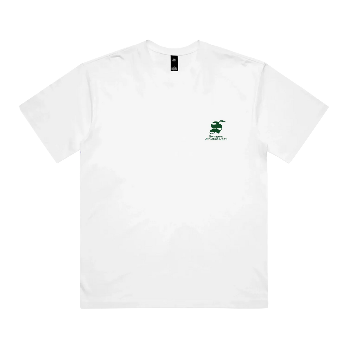 White front flat lay
