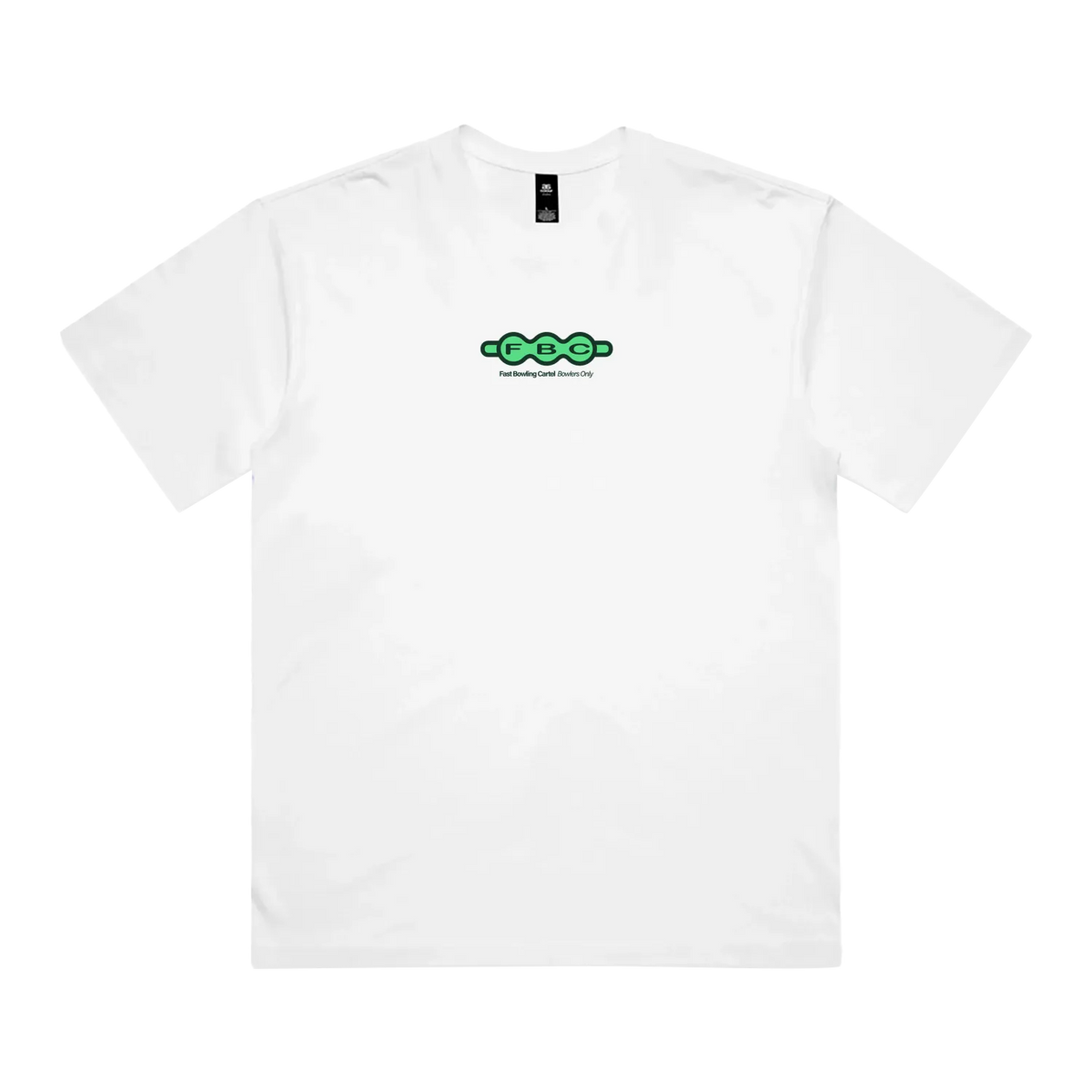 White front flat lay