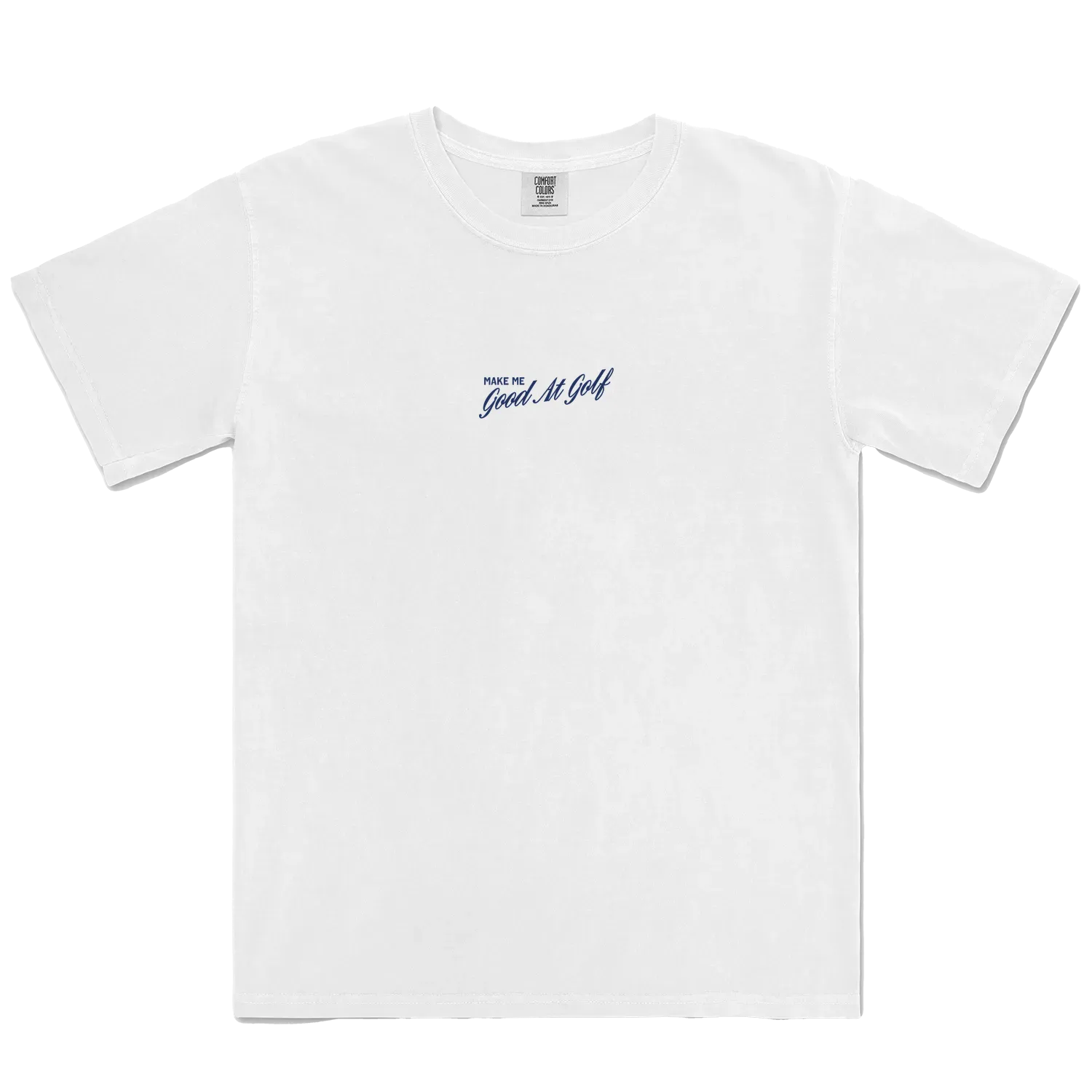 White front flat lay