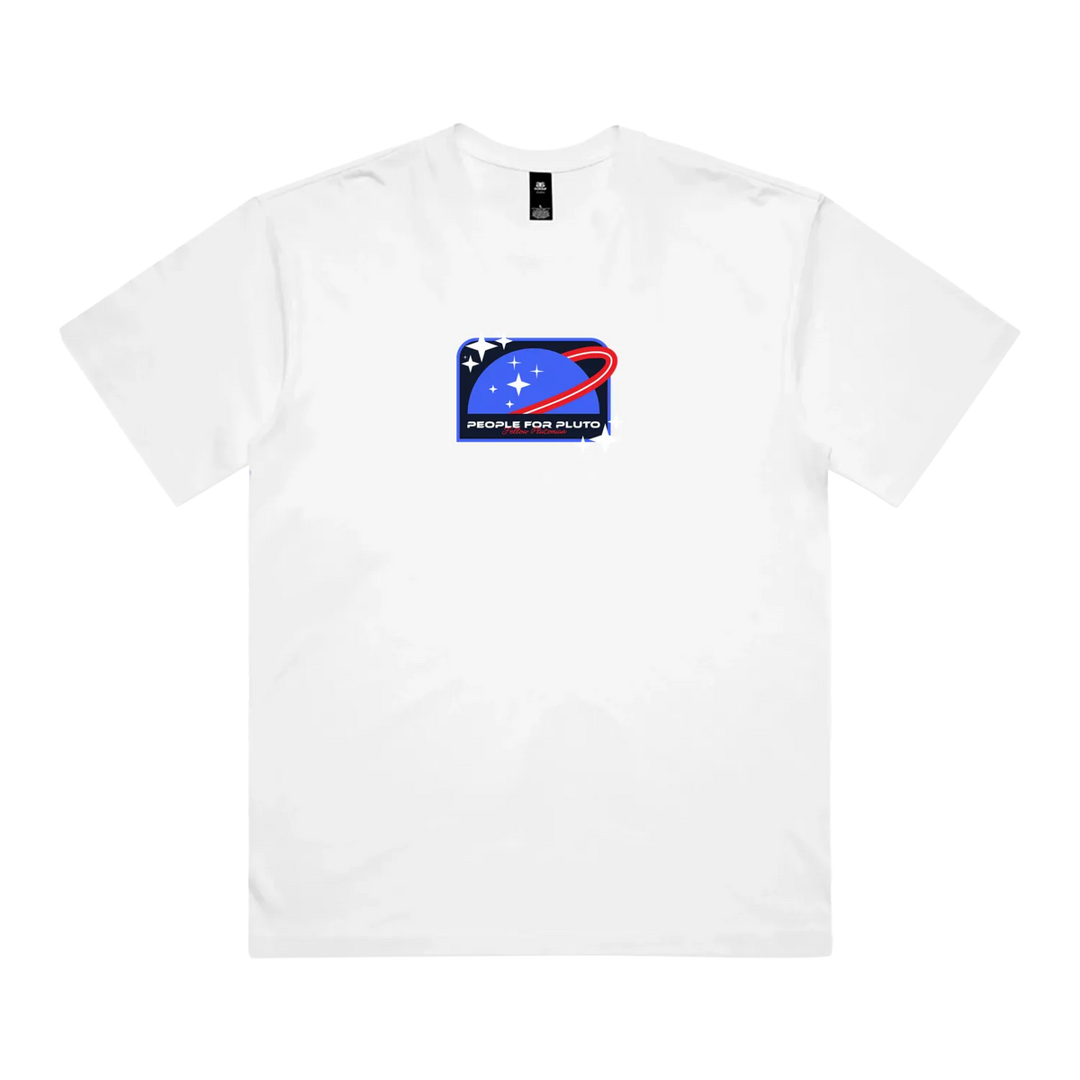 White front flat lay