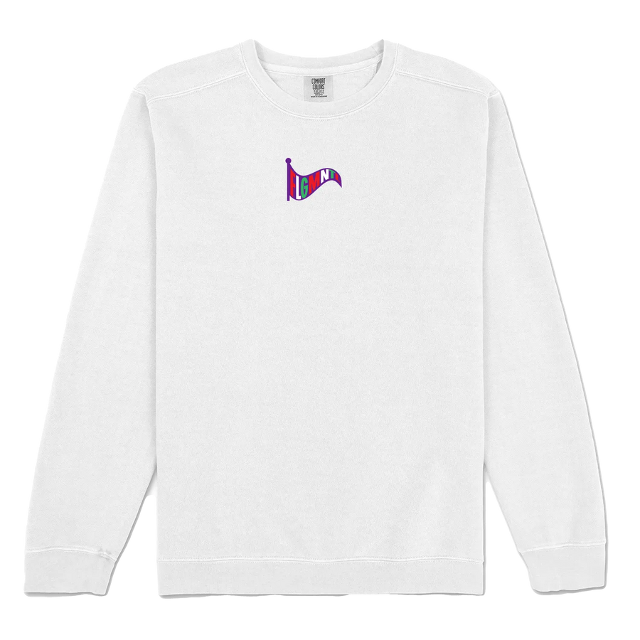 FLGMNTL Flag Sweater Purple