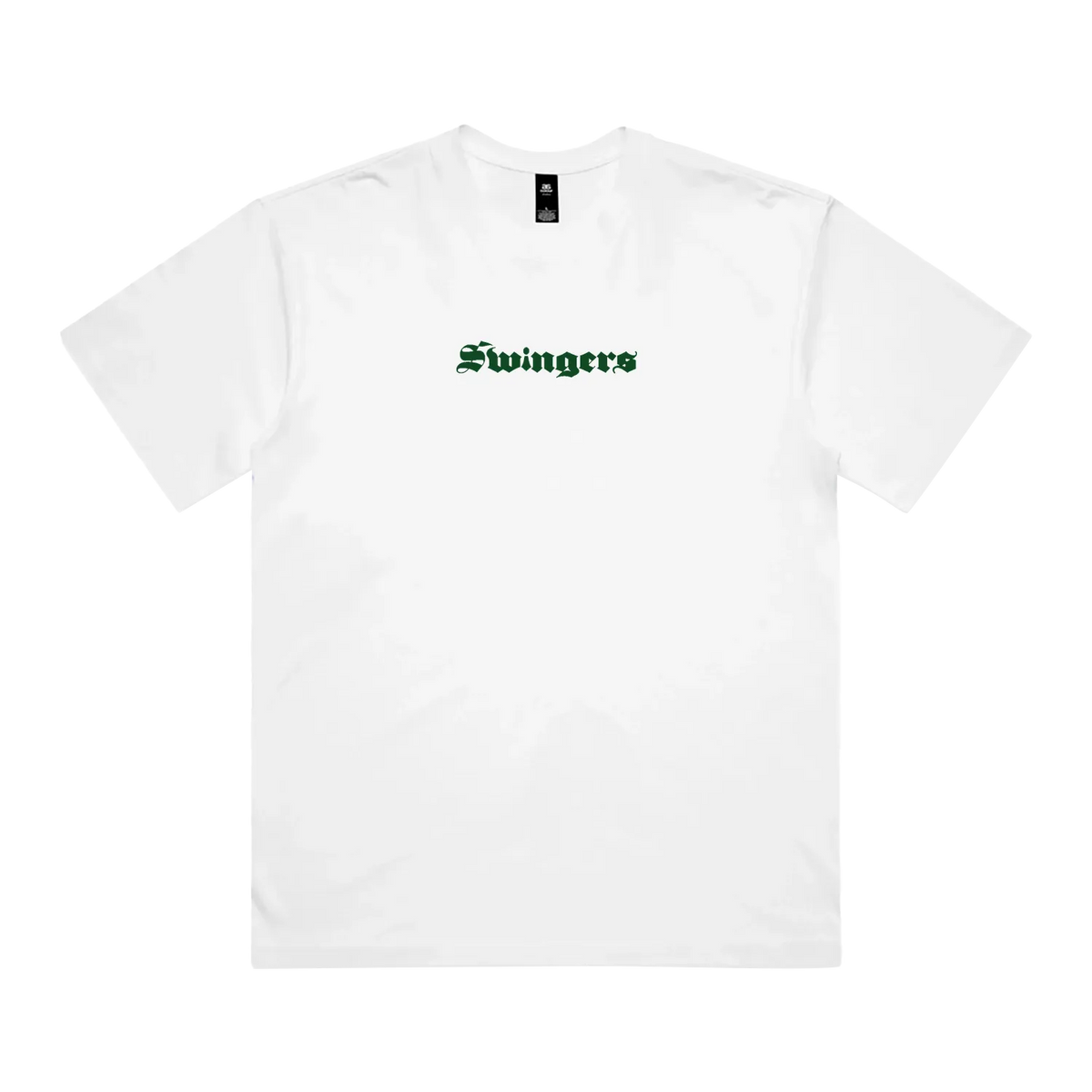 White front flat lay