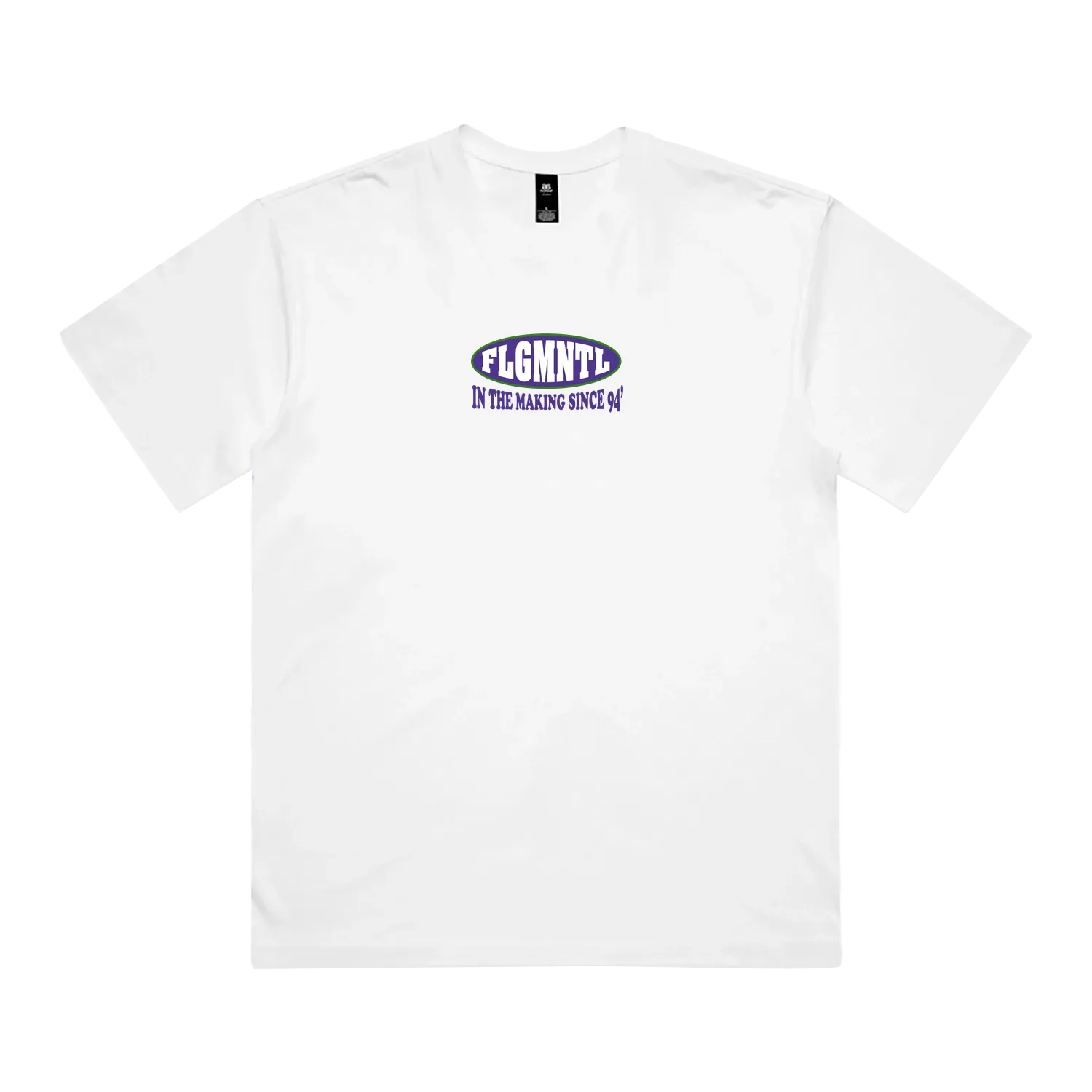White front flat lay