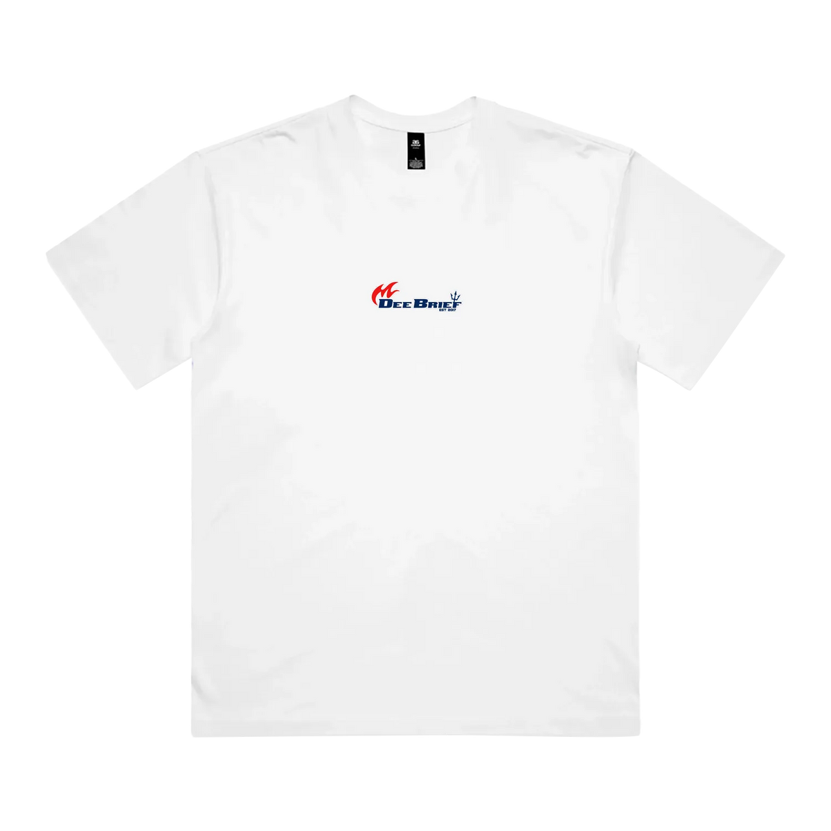 White front flat lay