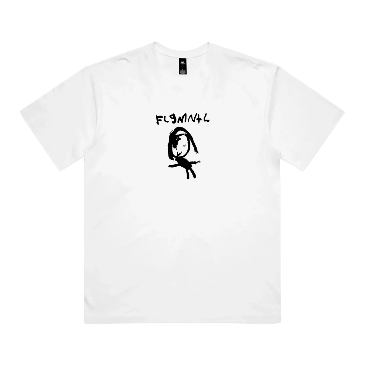 White front flat lay